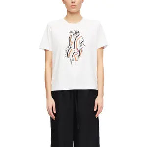 Women's Classic Fit Jersey T-Shirt COMMA 01E6 image-2