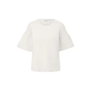 Women's Round Neck T-Shirt COMMA Smock image-0