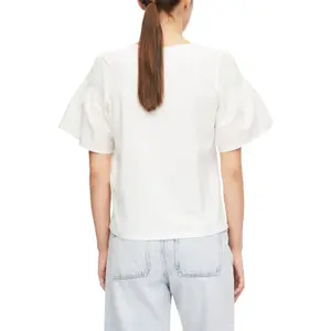 Women's Round Neck T-Shirt COMMA Smock image-5