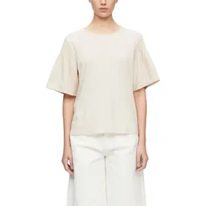 Casual Round Neck T-shirt Women COMMA Smock image-2