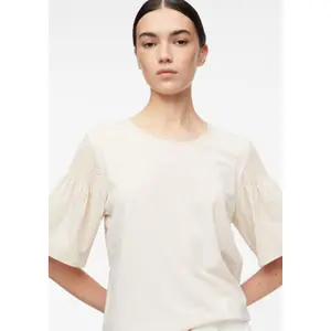 Casual Round Neck T-shirt Women COMMA Smock image-3