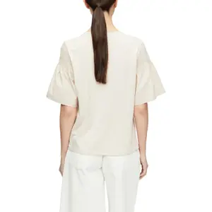 Casual Round Neck T-shirt Women COMMA Smock image-5