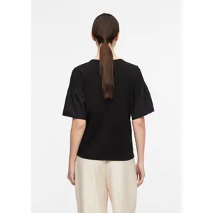 Women's Round Neck Jersey T-Shirt COMMA Smock image-4