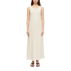Textured Jersey Sleeveless Maxi Dress Women COMMA image-2