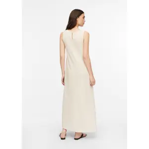 Textured Jersey Sleeveless Maxi Dress Women COMMA image-4
