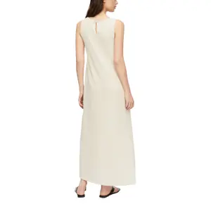 Textured Jersey Sleeveless Maxi Dress Women COMMA image-5