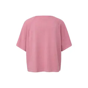 Elegant Short Sleeve Crew Neck Top for Women COMMA image-1