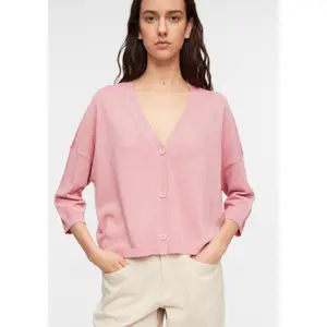 Women's Relaxed Fit Sparkly Knitted Cardigan COMMA image-3