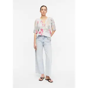Abstract Print Tunic Collar Blouse Women COMMA image-6