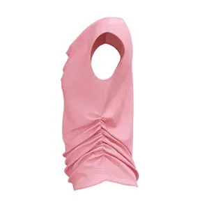 Seersucker Blouse with Cap Collar and Drop Shoulders for Women COMMA image-6