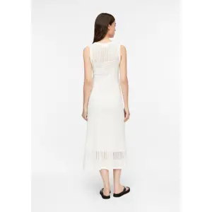 Women’s Sleeveless Long Crochet Knit Dress COMMA image-4