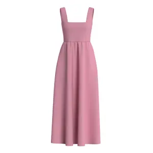 Long V-Neck Dress for Women COMMA image-0