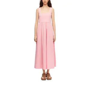 Long V-Neck Dress for Women COMMA image-2