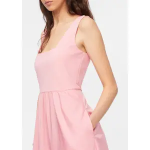 Long V-Neck Dress for Women COMMA image-3