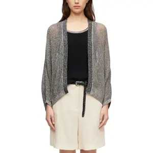 Lightweight Openwork Knit Cardigan Ladies COMMA image-2