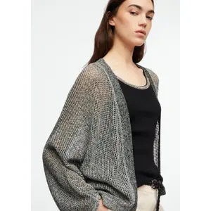 Lightweight Openwork Knit Cardigan Ladies COMMA image-3