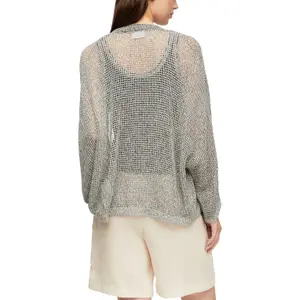 Lightweight Openwork Knit Cardigan Ladies COMMA image-5