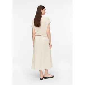 Women's A-Line Midi Skirt in Woven Fabric COMMA image-4