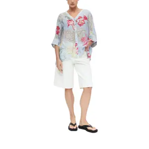 Printed Viscose Blouse Women's COMMA image-6