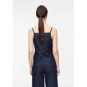 Lightweight Sleeveless Denim Top Women COMMA image-4