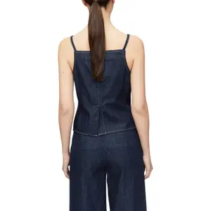 Lightweight Sleeveless Denim Top Women COMMA image-5