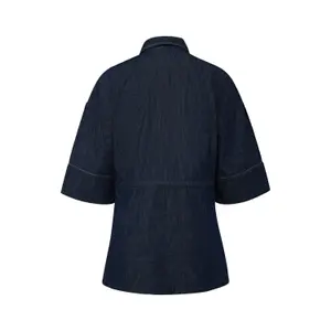 Lightweight Denim Jacket with Drawstring Women COMMA image-1