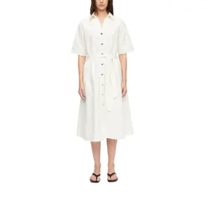 Shirt Dress with Waist Belt for Women COMMA image-2