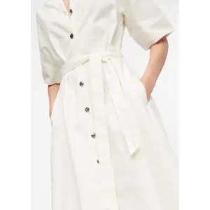 Shirt Dress with Waist Belt for Women COMMA image-3