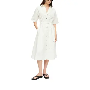 Shirt Dress with Waist Belt for Women COMMA image-6