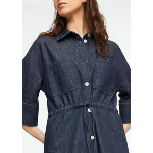 Casual Long Sleeve Denim Dress for Women COMMA image-3