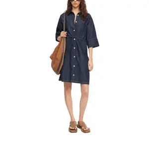 Casual Long Sleeve Denim Dress for Women COMMA image-6