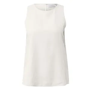 Women's Fluid Top in Viscose Blend with Worn Effect COMMA image-0