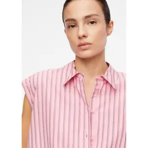 Sleeveless Loose Fit Blouse with Puff Hem Women's COMMA image-3