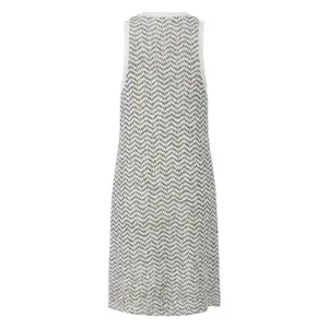 Textured Jersey A-Line Dress Women COMMA image-1