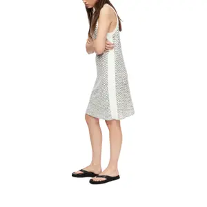Textured Jersey A-Line Dress Women COMMA image-6