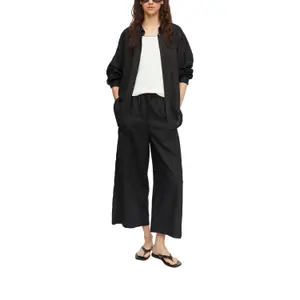 Women's Long Sleeve Buttoned Linen Blend Shirt COMMA image-6