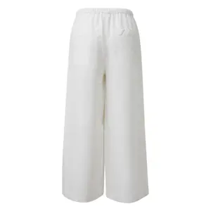 Wide Leg Linen Blend Culottes Trousers for Women COMMA image-1