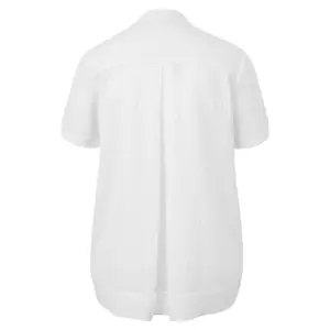 Women's Cotton Jersey Round Neck T-Shirt with Flared Cut COMMA image-1
