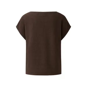 Fine Knit Sparkly Yarn T-Shirt Women COMMA image-1