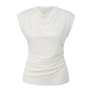 Women's Gathered Fluid Viscose Jersey Vest COMMA image-0