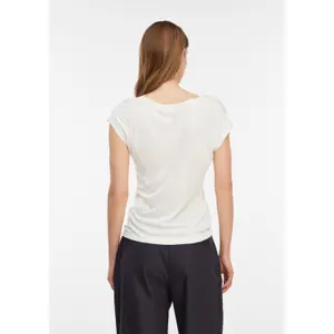 Women's Gathered Fluid Viscose Jersey Vest COMMA image-4
