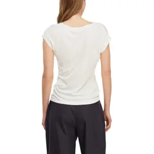 Women's Gathered Fluid Viscose Jersey Vest COMMA image-5