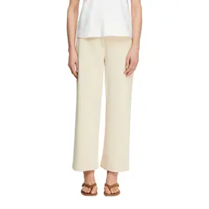 Women's Soft Stretch Scuba Fabric Wide Leg Trousers COMMA image-2