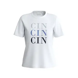 Classic Fit Round Neck Jersey T-shirt Women COMMA image-0