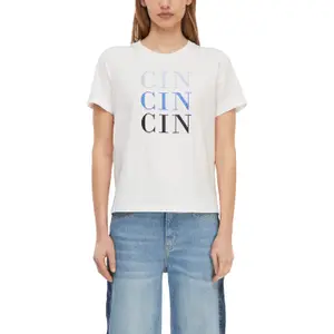 Classic Fit Round Neck Jersey T-shirt Women COMMA image-2