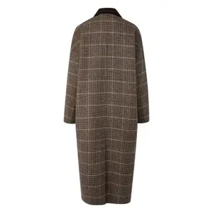 Longline Oversized Reversible Blazer Coat for Women COMMA image-1