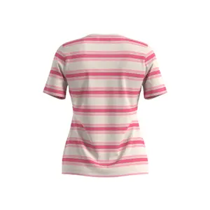 Women's Cotton Blend Striped T-Shirt COMMA image-1