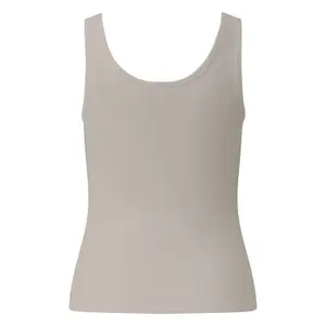 Top a coste sottili con colletto rotondo donna COMMA image-1