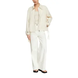 Top a coste sottili con colletto rotondo donna COMMA image-6