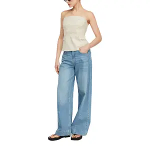 Fitted Corset with Flattering Seams and Flap Pockets Women COMMA image-6